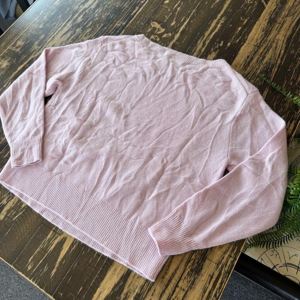 Aritzia - Light Blush Pink 100% Cashmere Sweater – Size Medium - Picture 13 of 17
